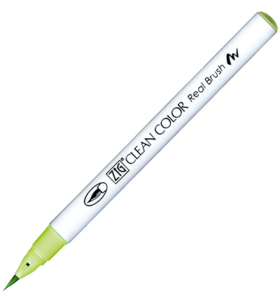 RB-6000AT/406 - Kuretake / ZIG - (406)Sage Green - Real Brush couleurs individuelles