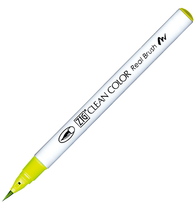 RB-6000AT/408 - Kuretake / ZIG - (408)Apple Green - Clean Color Real Brush