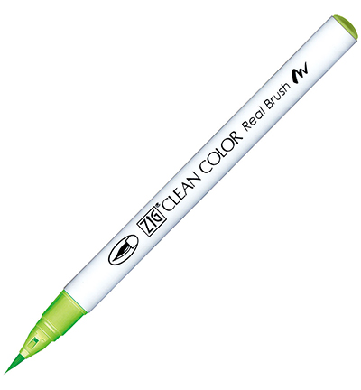 RB-6000AT/409 - Kuretake / ZIG - (409)Lime Green - Real Brush couleurs individuelles