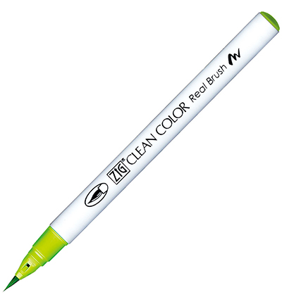 RB-6000AT/410 - Kuretake / ZIG - (410)Leaf Green - Real Brush couleurs individuelles