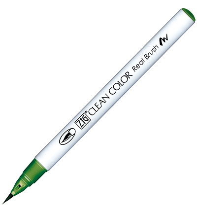 RB-6000AT/412 - Kuretake / ZIG - (412)True Green - Real Brush couleurs individuelles