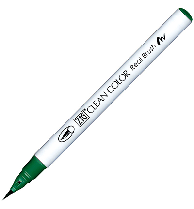 RB-6000AT/414 - Kuretake / ZIG - (414)Forest Green - Real Brush couleurs individuelles