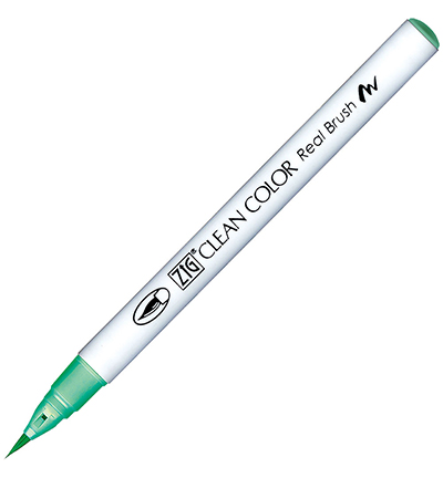 RB-6000AT/419 - Kuretake / ZIG - (419)Turquoise Mint - Real Brush couleurs individuelles
