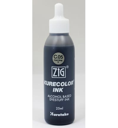 KCR-25/C.05 - Kuretake / ZIG - Cool Gray 5 - Recharges Kurecolor