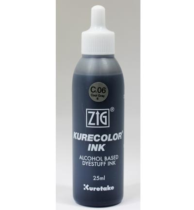 KCR-25/C.06 - Kuretake / ZIG - Cool Gray 6 - Alcohol Marker Inkers