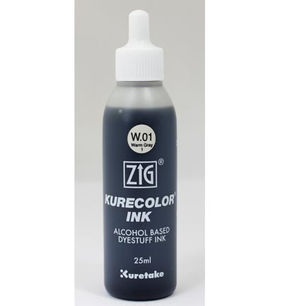 KCR-25/W.01 - Kuretake / ZIG - Warm Gray 1 - Recharges Kurecolor