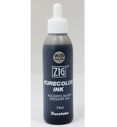 KCR-25/W.05 - Kuretake / ZIG - Warm Gray 5 - Recharges Kurecolor