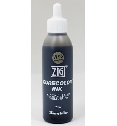 KCR-25/W.06 - Kuretake / ZIG - Warm Gray 6 - Recharges Kurecolor