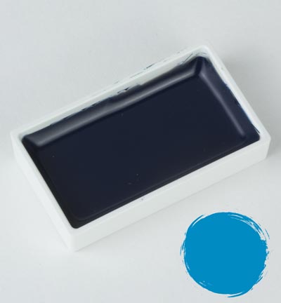 MC21/62 - Kuretake / ZIG - Cobalt Blue - Gansai Tambi godets individuels MC21/62 - Kuretake / ZIG - Cobalt Blue - Gansai Tambi godets individuels