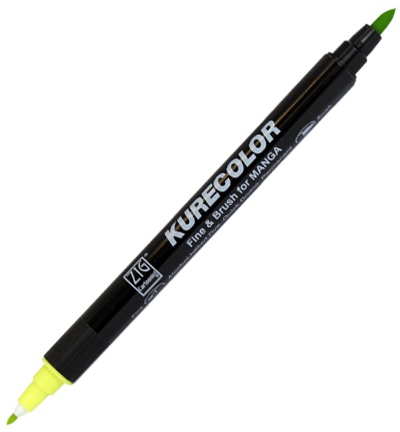 CNKC-2200/120 - Kuretake / ZIG - (120)Barium Yellow - Kurecolor Fine & Brush couleurs CNKC-2200/120 - Kuretake / ZIG - (120)Barium Yellow - Kurecolor Fine & Brush couleurs