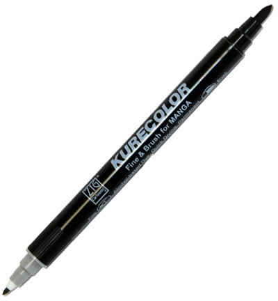 CNKC-2200/C.04 - Kuretake / ZIG - (C04)Cool Gray 4 - Kurecolor Fine & Brush voor Manga