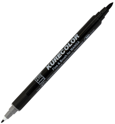 CNKC-2200/C.06 - Kuretake / ZIG - (C06)Cool Gray 6 - Kurecolor Fine & Brush voor Manga