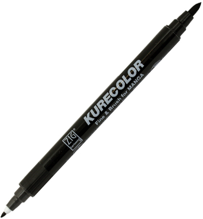 CNKC-2200/C.11 - Kuretake / ZIG - (C11)Cool Gray 11 - Kurecolor Fine & Brush voor Manga