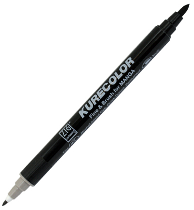 CNKC-2200/W.05 - Kuretake / ZIG - (W05)Warm Gray 5 - Kurecolor Fine & Brush voor Manga