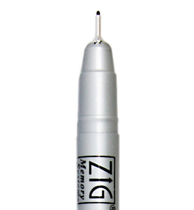MS-05 - Kuretake / ZIG - Pure Black 0.45mm - Zig Fine Liner - Millennium