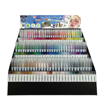 RB-6000AT/DP270 - Kuretake / ZIG - Clean Color Real Brush, 270pcs. Display Set - Displays Real Brush RB-6000AT/DP270 - Kuretake / ZIG - Clean Color Real Brush, 270pcs. Display Set - Displays Real Brush