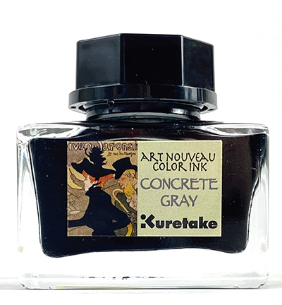 ECF160-539 - Kuretake / ZIG - Concrete Gray - Art Nouveau Color Ink