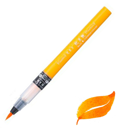 XO50T-033 - Kuretake / ZIG - Cadmium orange - Cambio Tambien XO50T-033 - Kuretake / ZIG - Cadmium orange - Cambio Tambien