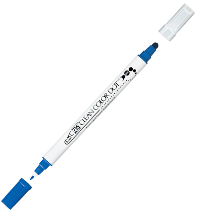 TC-6100/032 - Kuretake / ZIG - (032) Blue - Clean Color Dot couleurs individuelles