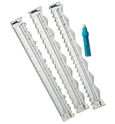 PerfectTears - Perfect Paper Crafting - Perfect Tears 3 - tool set - Règle