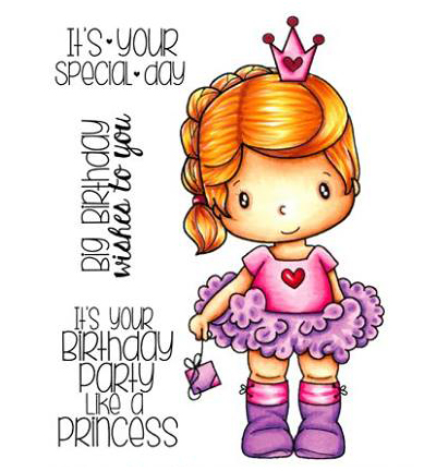 SW1222 - C.C.Designs - Swiss Pixie Birthday Princess - Swiss Pixie