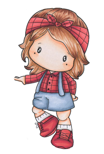 SW1224 - C.C.Designs - Swiss Pixies Lumberjack Heidi - Swiss Pixie