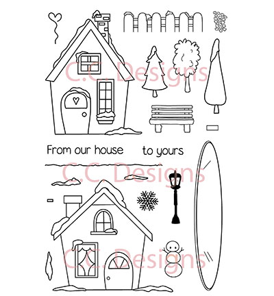 ME1046 - C.C.Designs - Winter Scene - Noël, Hiver