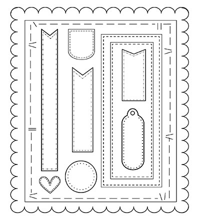 CCC36 - C.C.Designs - MAC Scene 17 - Metal Dies