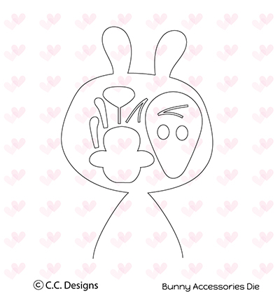 CCC45 - C.C.Designs - Bunny Accessories - Pâques