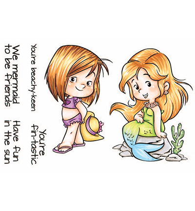 CCD-0099 - C.C.Designs - Clear Stamp Set Merkini - Gens