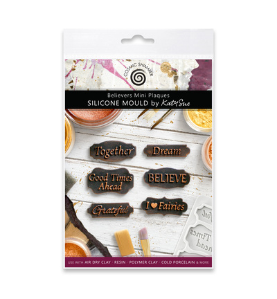 CE0157-CS - Cosmic Shimmer - Believers Mini Plaques - 