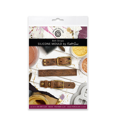 CE0083-CS - Katy Sue Designs - Moule en silicone - Belt Straps - 