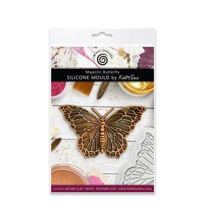 CE0147-CS - Katy Sue Designs - Moule en silicone - Majestic Butterfly - 
