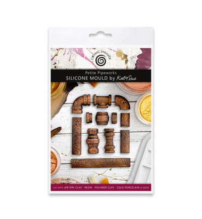 CE0150-CS - Katy Sue Designs - Moule en silicone - Petite Pipeworks - 
