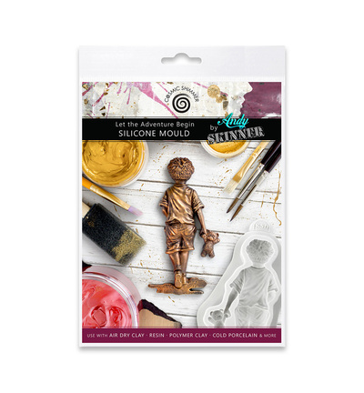 CF0070-CS - Katy Sue Designs - Moule en silicone - Let the Adventure Begin by Andy Skinner - 
