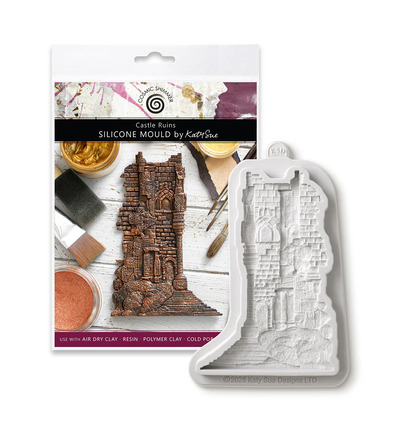 CE0160-CS - Cosmic Shimmer - Moule en silicone Ruines de Château - 