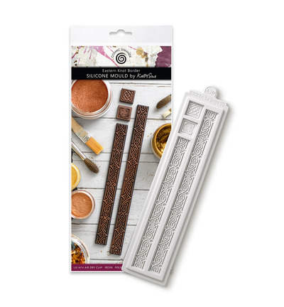 CE0162-CS - Cosmic Shimmer - Moule en silicone Bordure Nœud Oriental - 