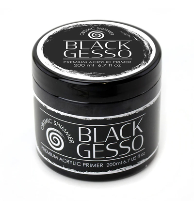 50-GS0002-200 - Cosmic Shimmer - Gesso premium - Noir - 