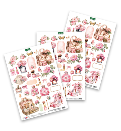 12-DCE021RC - Katy Sue Designs - Embellissements - Rose Couture - 