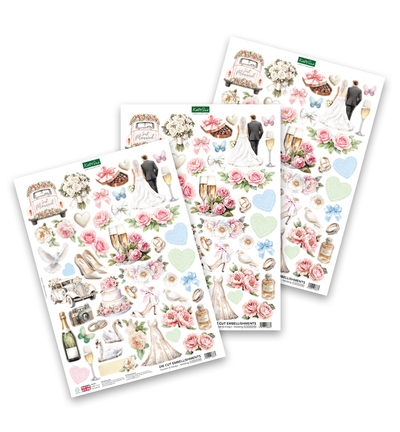 12-DCE022WD - Katy Sue Designs - Embellissements de mariage - Forever & Always - 12-DCE022WD - Katy Sue Designs - Embellissements de mariage - Forever & Always -
