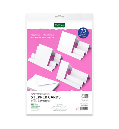 05-ST0123-CW300-12 - Katy Sue Designs - Cartes Stepper et enveloppes - Mixed Styles - 05-ST0123-CW300-12 - Katy Sue Designs - Cartes Stepper et enveloppes - Mixed Styles -
