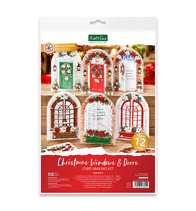 17-10111CWD - Katy Sue Designs - Christmas Windows and Doors - Card Making - Card Making Kits 17-10111CWD - Katy Sue Designs - Christmas Windows and Doors - Card Making - Card Making Kits