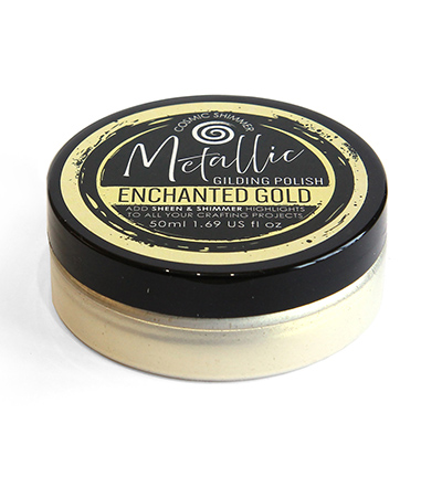 36-MP0007 - Cosmic Shimmer - Metallic Gilding Polish - Enchanted Gold - 36-MP0007 - Cosmic Shimmer - Metallic Gilding Polish - Enchanted Gold -