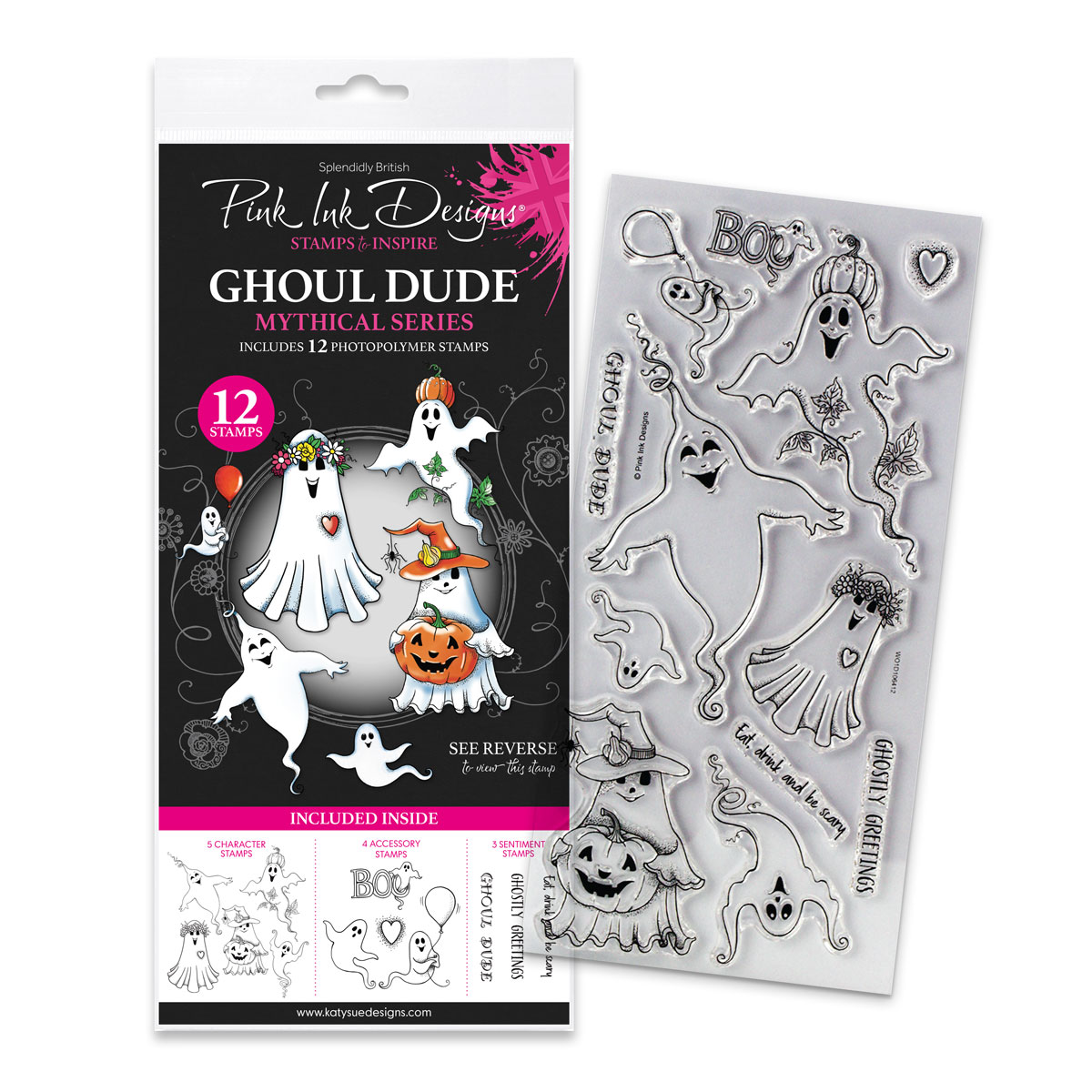 07-0026-PI - Pink Ink Designs - Ghoul Dude - 
