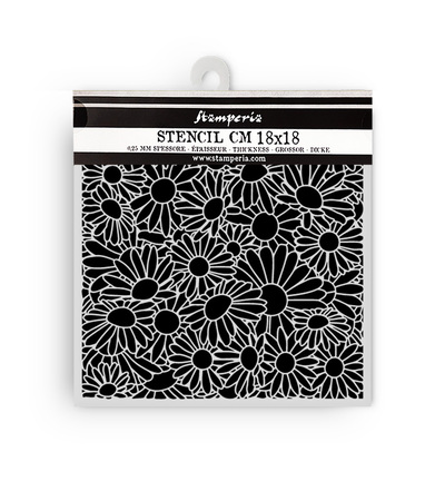 KSTDQ130 - Stamperia - Daisies pattern - KSTDQ130 - Stamperia - Daisies pattern -