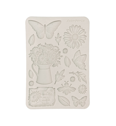 KACMA603 - Stamperia - Daisy and butterfly - KACMA603 - Stamperia - Daisy and butterfly -