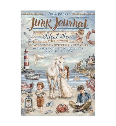 SBJK13 - Stamperia - Junk journal - Silent Sea - 