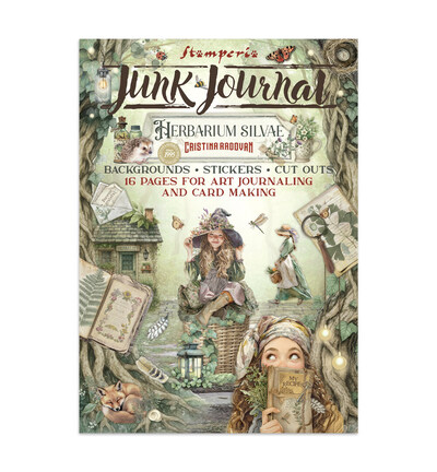 SBJK09 - Stamperia - Junk journal - Herbarium Silvae - 
