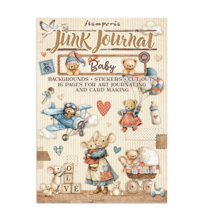 SBJK12 - Stamperia - Junk journal - Baby - 
