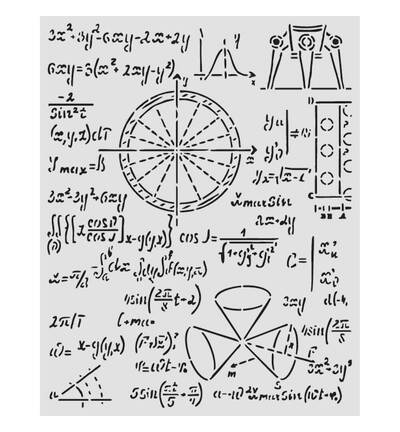 KSTD201 - Stamperia - Pochoir flexible lavable - 